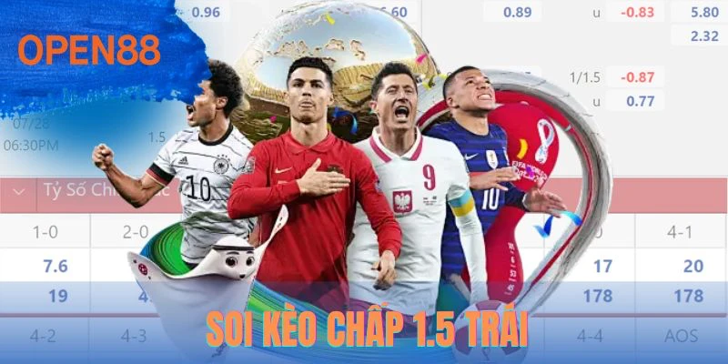 Soi kèo chấp 1.5 trái